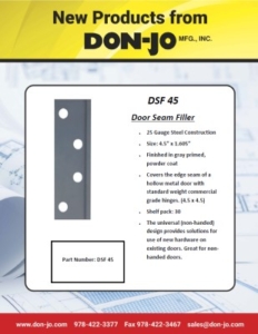 Don-Jo Manufacturing | A Complete Line of Architectural Hardware 